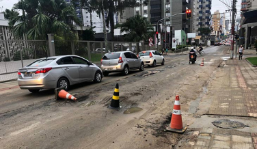 Notícia - Novas mudanças no trânsito da Hercílio Luz