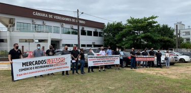 Notícia - Representantes do setor gastronômico irão a Florianópolis protestar contra restrições