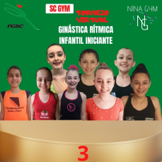 Notícia - Ginastas do Mampituba garantem medalhas em competição virtual