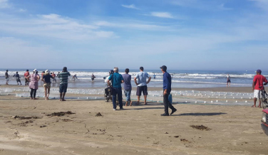 Notícia - Pescadores reclamam da poluição do Rio Araranguá