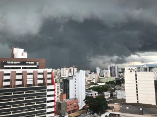 Notícia - Tempo muda e pancadas de chuva atingem a região (VÍDEO)