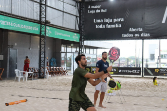 Notícia - Beach Tennis: Melhores do mundo treinam em Criciúma