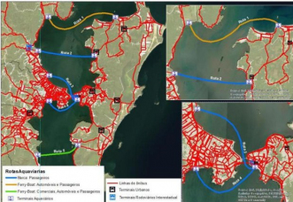 Notícia - Estado estuda rotas de transporte marítimo na Grande Florianópolis