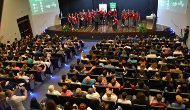 Notícia - Noite em grande estilo para celebrar as ações de Extensão na Unesc