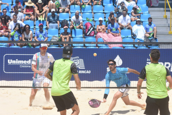 Notícia - Beach Tennis: Definidos os finalistas no masculino