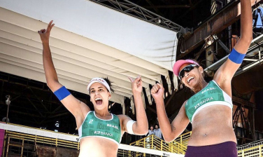 Notícia - Vôlei de praia: Ana Patrícia e Duda vencem etapa do Circuito Mundial na Europa