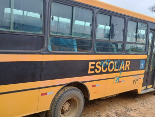 Notícia - Ônibus e rodoviária de Jaguaruna são alvos de vandalismo