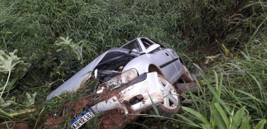 Notícia - Homem fica ferido após acidente de trânsito em Forquilhinha 