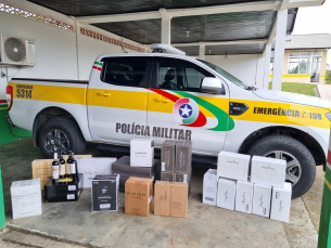 Notícia - Polícia apreende 144 garrafas de vinho argentino em Lages