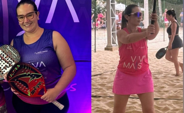 “O beach tênis me devolveu a vontade de viver”, declara participante do VivaMais