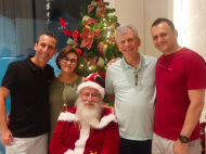 Família de Joni e Claudia Zanette. Os filhos André e Marcelo