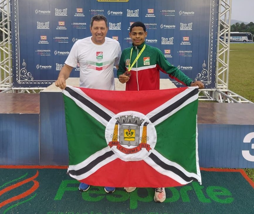 Criciúma conquista medalhas de ouro nos Joguinhos Abertos de Santa Catarina